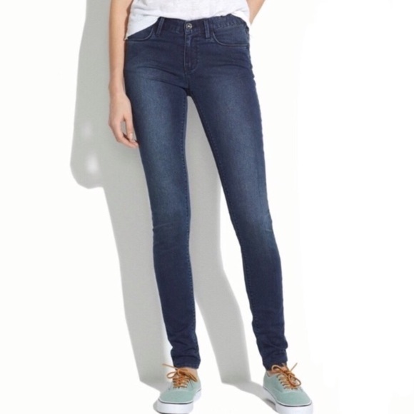 MADEWELL Skinny Skinny Dark Wash Size 27 x 32 - Picture 1 of 8